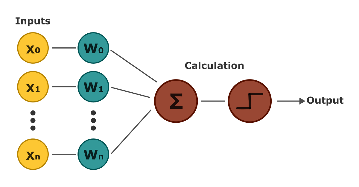 perceptron diagram